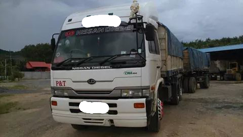 ขายรถบรรทุก10ล้อดั้ม แม่-ลูก