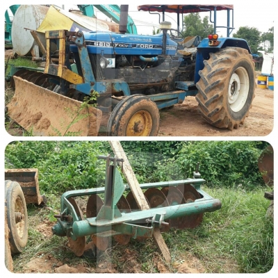 ขายรถไถ แทรคเตอร์ ฟร์อด6610 เสื้อลาย สภาพพร้อมใช้งาน เอกสาร พร้อมผานหลัง และผานดันหน้า