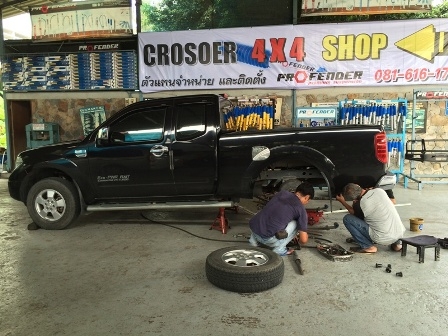 ช่วงล่างรถกระบะ Navara by Shock Profender ช่วงล่างรถกระบะ Navara by Shock Profender
