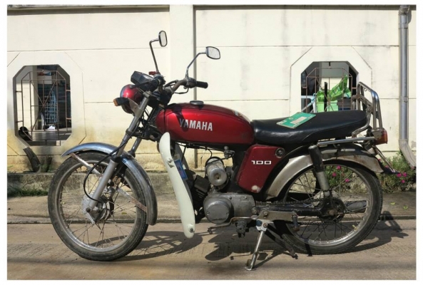 Yamaha YL2 ทะเบียนเล่มเขียว ขาดต่อ2556