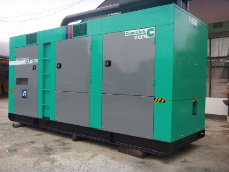 เครื่องปั่นไฟ350kva.cummins JAPAN.รับประกัน18เดือน(มีสินค้า)