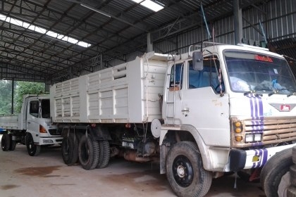 HINO FN635A เครื่อง M100 260แรง เบรคทิฟฟี่ เพาเวอร์ หัว3ใบปัด ยางสวยทุกเส้น