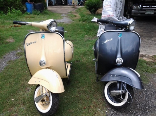 ขาย vespa 64 อินเดีย no book สีเทาบรอน รถอยู่ชัยนาท สภาพนางฟ้า เอกสารอินวอย เครืองผ่าใหม่ สีใหม่ อุปกรณ์ใหม่ ราคา 49900 บาท รถสวยพร้อมขี่กลับ สนใจติดต่อ 0826336557 โป้ง รับเทรินทุกรุ่นครับ.