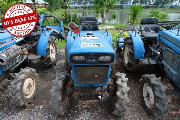 AUC 7 Code 006  แทรกเตอร์  เก่านอก ISEKI TX1410F  ราคา เริ่มต้นการประมูล 45,000 บาท