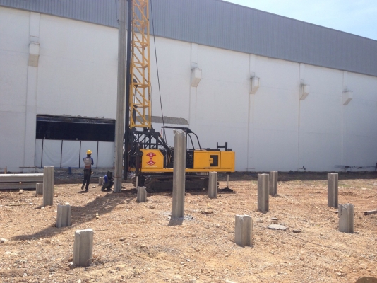 รับตอกเสาเข็ม