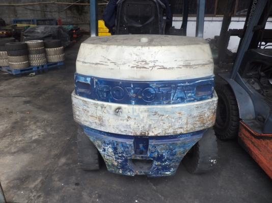 ฟอร์คลิฟต์ 3.5 ตัน Toyota 7FBJ35 #7FBJ35-10598 (ฺฺBattery/ เสา 4 ม.) สนใจโทร. 080-6565422 (หนิง)