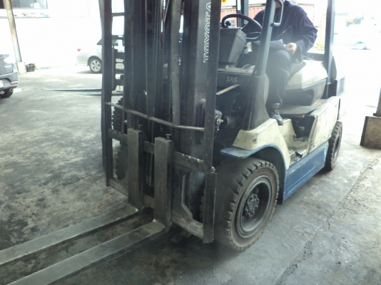 ฟอร์คลิฟต์ 3.5 ตัน Toyota 7FBJ35 #7FBJ35-10598 (ฺฺBattery/ เสา 4 ม.) สนใจโทร. 080-6565422 (หนิง)