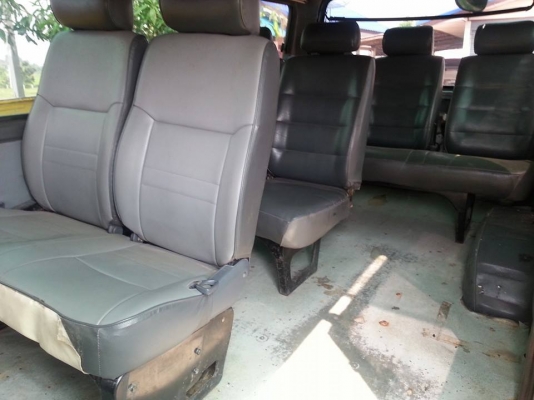 ขายรถตู้สภาพดีพร้อมใช้งาน เครื่องดี ช่วงล่างแน่น แอร์เย็น ทะเบียนเต็ม ปี36 เครื่อง2L เอกสารพร้อมโอน สนใจโทร 090-8588220คุณนะ ID:narong498 หรือ www.truck.in.th/498