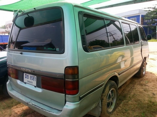 ขายรถตู้สภาพดีพร้อมใช้งาน เครื่องดี ช่วงล่างแน่น แอร์เย็น ทะเบียนเต็ม ปี36 เครื่อง2L เอกสารพร้อมโอน สนใจโทร 090-8588220คุณนะ ID:narong498 หรือ www.truck.in.th/498