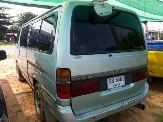 ขายรถตู้สภาพดีพร้อมใช้งาน เครื่องดี ช่วงล่างแน่น แอร์เย็น ทะเบียนเต็ม ปี36 เครื่อง2L เอกสารพร้อมโอน สนใจโทร 090-8588220คุณนะ ID:narong498 หรือ www.truck.in.th/498