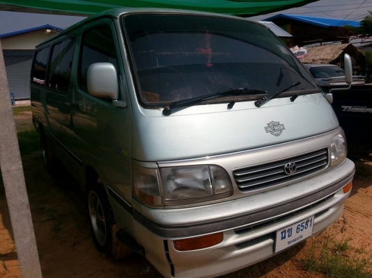 ขายรถตู้สภาพดีพร้อมใช้งาน เครื่องดี ช่วงล่างแน่น แอร์เย็น ทะเบียนเต็ม ปี36 เครื่อง2L เอกสารพร้อมโอน สนใจโทร 090-8588220คุณนะ ID:narong498 หรือ www.truck.in.th/498