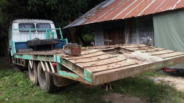 ISUZU หางปลา เครื่อง165แรง 6BD1 วางหัวฮีโน่ ภาษี ม79