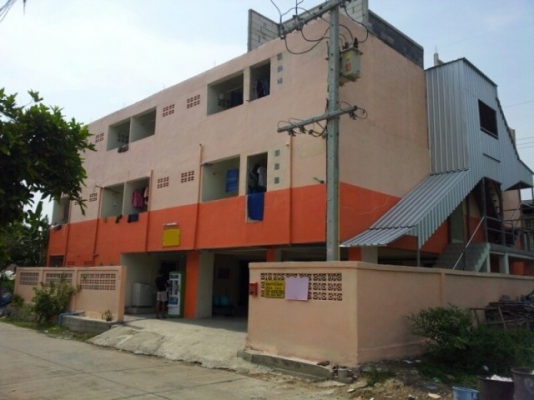 ขายอพาร์ทเม้นท์ ลำลูกกา 3 ชั้น 27 ห้อง ผู้เช่าเต็ม