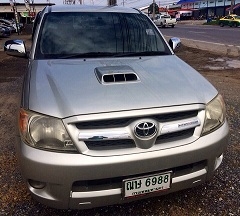 รถสวย  จัดเต็ม  ขั้นเทพ  TOYOTA  HILUX  VIGO CAB  G  3.0 CC ปี 2005  เกียรธรรมดา