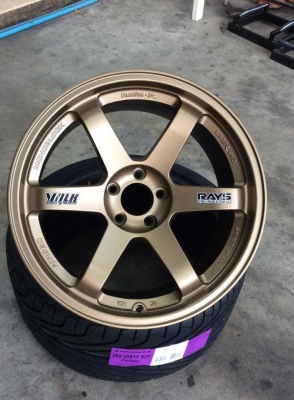 ขายแม็กขอบ19. Te37 กว้าง9.5/10.5 ถูกมากๆๆ