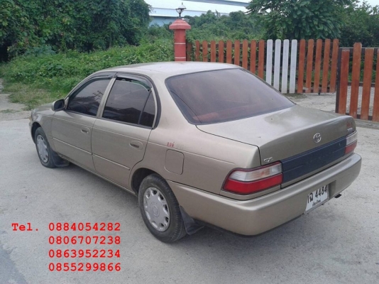 ขาย Toyota corolla 3ห่วง เครื่องหัวฉีด ทะเบียนสวย 4484 ราคา 58,000 บาท ขาย Toyota corolla 3ห่วง เครื่องหัวฉีด ทะเบียนสวย 4484 ราคา 58,000 บาท