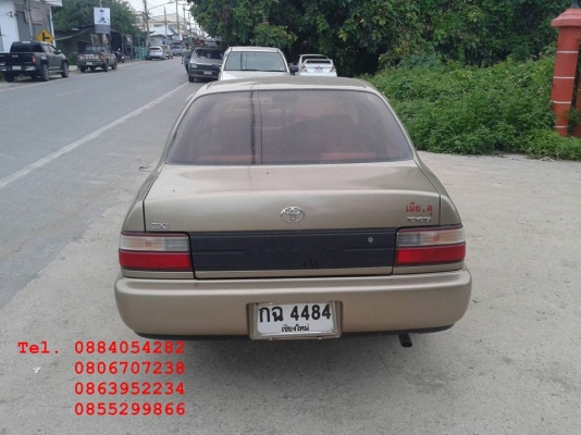 ขาย Toyota corolla 3ห่วง เครื่องหัวฉีด ทะเบียนสวย 4484 ราคา 58,000 บาท ขาย Toyota corolla 3ห่วง เครื่องหัวฉีด ทะเบียนสวย 4484 ราคา 58,000 บาท