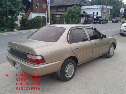 ขาย Toyota corolla 3ห่วง เครื่องหัวฉีด ทะเบียนสวย 4484 ราคา 58,000 บาท ขาย Toyota corolla 3ห่วง เครื่องหัวฉีด ทะเบียนสวย 4484 ราคา 58,000 บาท