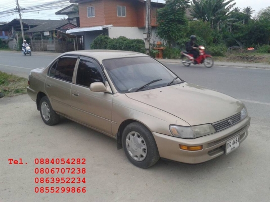 ขาย Toyota corolla 3ห่วง เครื่องหัวฉีด ทะเบียนสวย 4484 ราคา 58,000 บาท