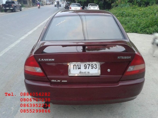 ขาย Mitsubishi lancer ท้ายเบนซ์ สีแดงสวย เกียร์ออโต้ ราคา 88,000 บ. +++++ ขาย Mitsubishi lancer ท้ายเบนซ์ สีแดงสวย เกียร์ออโต้ ราคา 88,000 บ. +++++