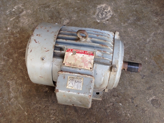 ขายมอเตอร์ mitsubishi 3 HP. 1450RPM. 380V สภาพสวยเดิมๆ วิ่งนิ่ม พร้อมใช้งาน