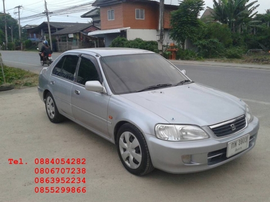 ขาย Honda city type z สีบอร์นเงิน ราคา 108,000 บาท +++++++++