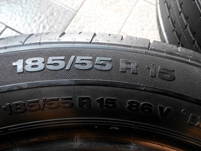 ยาง Continental 185/55/15 ปี11,12 อย่างละเส้น