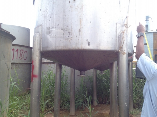 ขายถังสแตนเลสขนาด 5,000 ลิตร พร้อมใบกวน สภาพพร้อมใช้งาน สวยมากครับเหลือเพียง 1 ใบเท่านั้น ขายถังสแตนเลสขนาด 5,000 ลิตร พร้อมใบกวน สภาพพร้อมใช้งาน สวยมากครับเหลือเพียง 1 ใบเท่านั้น