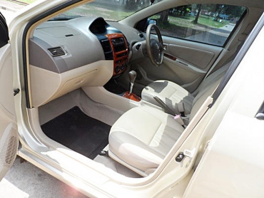 TOYOTA VIOS 1.5 E ivory ปี 2005 AUTO จัดไฟแนนซ์ได้ T.086-527-9533