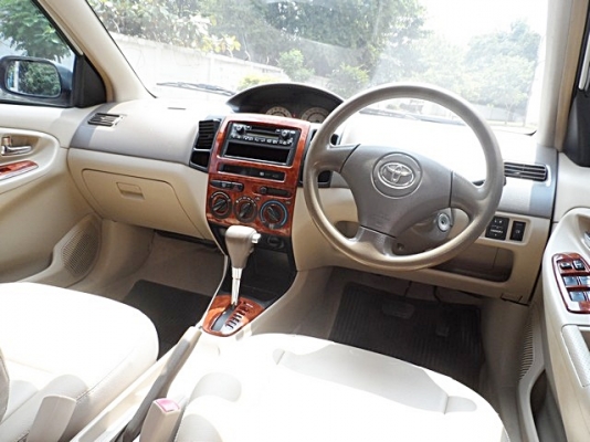 TOYOTA VIOS 1.5 E ivory ปี 2005 AUTO จัดไฟแนนซ์ได้ T.086-527-9533