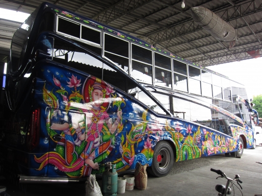 ขายรถบัสพัดลม เชิดชัย