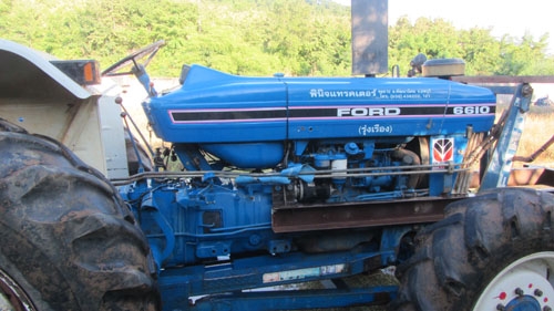 รถไถฟอร์ด 2 เพลา 6610 เครื่องสภาพสวยพร้อมใช้งานราคาพิเศษ