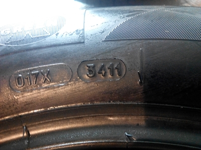 ยาง Michelin 205/50/16 ปี 11