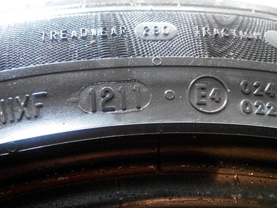 ยาง Continental 195/50/16 ปี 11