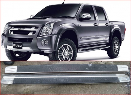 บันไดเสริมข้าง ดีแม็ค แพลตตินั่ม สี่ประตู ของแท้มือสองพร้อมขายึดครบ