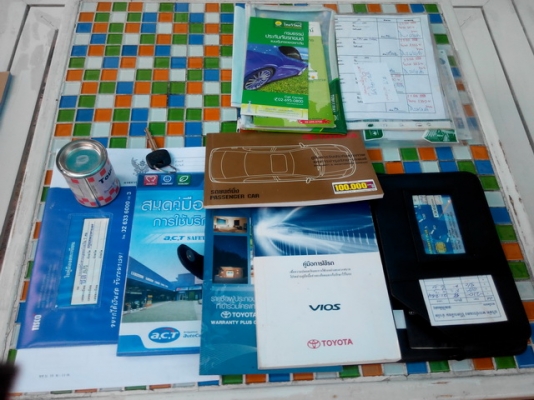 Toyota Soluna New Vios ปี 2007 เกียร์ AUTO ABS รถมือเดียว มี bookservice