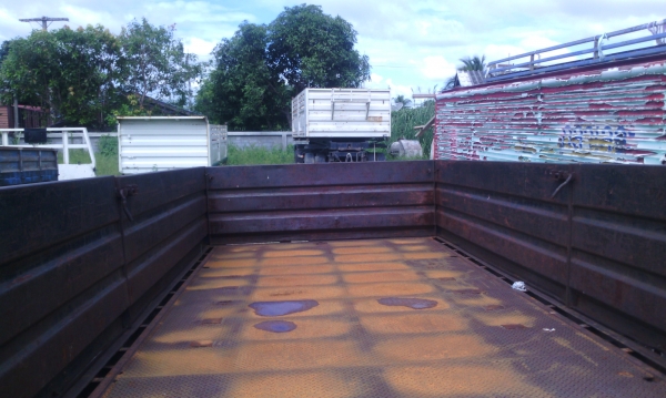 ขาย กระบะ 10 ล้อ กระบะบรรทุกเหล็ก  ยาว 6.20 เมตร