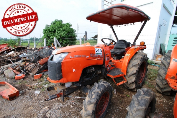 AUC 7 Code 015 แทรกเตอร์ KUBOTA L3608 ราคา เริ่มต้นการประมูล 200,000 บาท AUC 7 Code 015 แทรกเตอร์ KUBOTA L3608 ราคา เริ่มต้นการประมูล 200,000 บาท