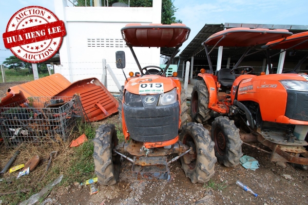 AUC 7 Code 015 แทรกเตอร์ KUBOTA L3608 ราคา เริ่มต้นการประมูล 200,000 บาท AUC 7 Code 015 แทรกเตอร์ KUBOTA L3608 ราคา เริ่มต้นการประมูล 200,000 บาท