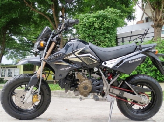 ใหม่มาก Kawasaki KSR 4 เดือน 37โล สตาร์ทมือ เดิมแท้ดี ไม่มีบิวด์ เพียง 48,900 บาทเท่านั้น