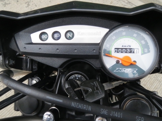 ใหม่มาก Kawasaki KSR 4 เดือน 37โล สตาร์ทมือ เดิมแท้ดี ไม่มีบิวด์ เพียง 48,900 บาทเท่านั้น