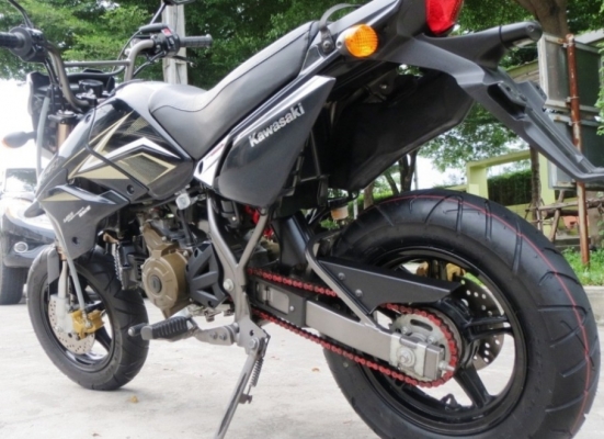ใหม่มาก Kawasaki KSR 4 เดือน 37โล สตาร์ทมือ เดิมแท้ดี ไม่มีบิวด์ เพียง 48,900 บาทเท่านั้น