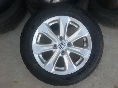 ขายล้อแม็กHONDA  Jazz Hybrid ขอบ15 พร้อมยางปี 13    4 ล้อ
