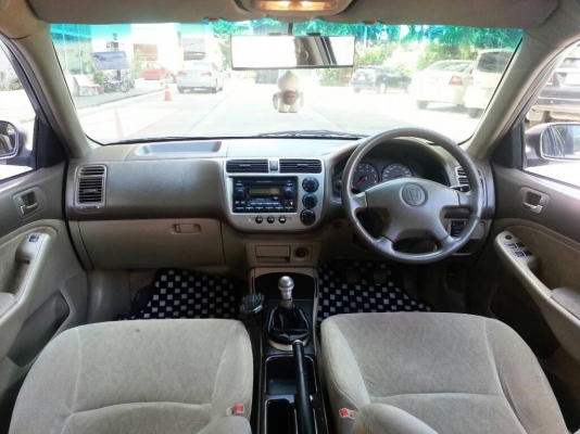 CIVIC ES DIMANTION ปี 2002 รถสวย สีเทานกพิราบ สีสวย มีเสน่ห์ ไม่มีชน หนัก ไม่มีอุบัติเหตุ เรื่องระบบความร้อน หายห่วง เครื่องD17A VTEC 1700 CC. เครื่องดี นิ่ง วิ่งดี ไม่มีสะดุด เกียร์ MT ขับสนุก ประหยัด รถสมบูรณ์ ค้ำโช็คCUSCO กาวไวร์HKSแท้ ช่วงล่างข CIVIC ES DIMANTION ปี 2002 รถสวย สีเทานกพิราบ สีสวย มีเสน่ห์ ไม่มีชน หนัก ไม่มีอุบัติเหตุ เรื่องระบบความร้อน หายห่วง เครื่องD17A VTEC 1700 CC. เครื่องดี นิ่ง วิ่งดี ไม่มีสะดุด เกียร์ MT ขับสนุก ประหยัด รถสมบูรณ์ ค้ำโช็คCUSCO กาวไวร์HKSแท้ ช่วงล่างข