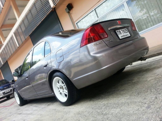 CIVIC ES DIMANTION ปี 2002 รถสวย สีเทานกพิราบ สีสวย มีเสน่ห์ ไม่มีชน หนัก ไม่มีอุบัติเหตุ เรื่องระบบความร้อน หายห่วง เครื่องD17A VTEC 1700 CC. เครื่องดี นิ่ง วิ่งดี ไม่มีสะดุด เกียร์ MT ขับสนุก ประหยัด รถสมบูรณ์ ค้ำโช็คCUSCO กาวไวร์HKSแท้ ช่วงล่างข CIVIC ES DIMANTION ปี 2002 รถสวย สีเทานกพิราบ สีสวย มีเสน่ห์ ไม่มีชน หนัก ไม่มีอุบัติเหตุ เรื่องระบบความร้อน หายห่วง เครื่องD17A VTEC 1700 CC. เครื่องดี นิ่ง วิ่งดี ไม่มีสะดุด เกียร์ MT ขับสนุก ประหยัด รถสมบูรณ์ ค้ำโช็คCUSCO กาวไวร์HKSแท้ ช่วงล่างข