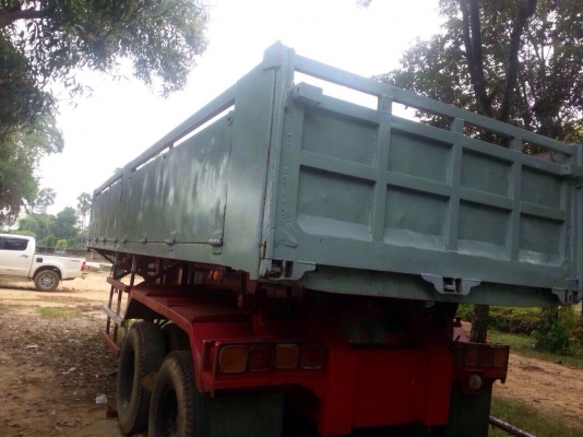 ขายหางพ่วงเซมิดัมพ์ หน้าพระลาน 2 เพลา ยาว8.30 เมตร ทะเบียนพร้อม