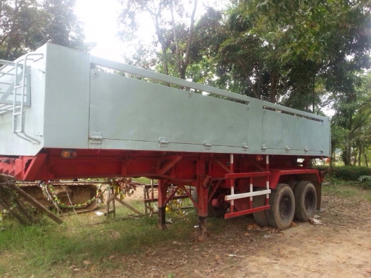 ขายหางพ่วงเซมิดัมพ์ หน้าพระลาน 2 เพลา ยาว8.30 เมตร ทะเบียนพร้อม