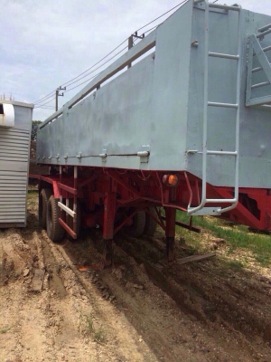 ขายหางพ่วงเซมิดัมพ์ หน้าพระลาน 2 เพลา ยาว8.30 เมตร ทะเบียนพร้อม