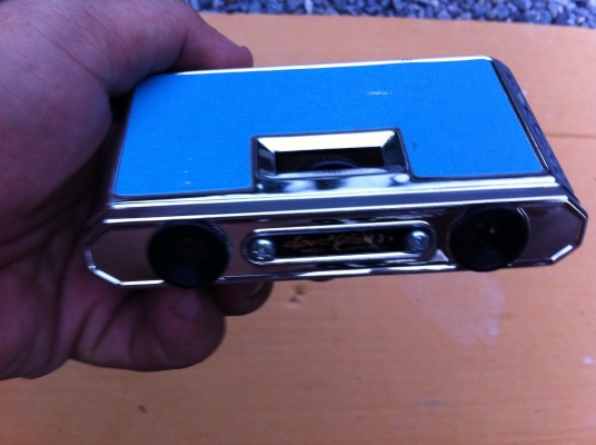 กล้องพับ sport glass กำลังขยาย 3* 25 ผลิตญี่ปุ่นของเก่าเก็บสภาพเหมือนใหม่พับเก็บได้สวย