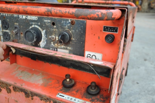 ขาย เครื่องเชื่อม-ปั่นไฟ DENYO 150 สภาพเดิมๆจากญี่ปุ่น 18,000เท่านั้น!!